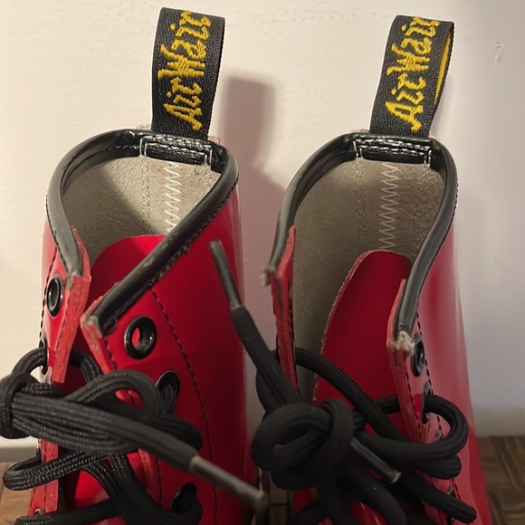 Doc Martens Cherry Red 1460L Size 6 - Picture 11 of 11